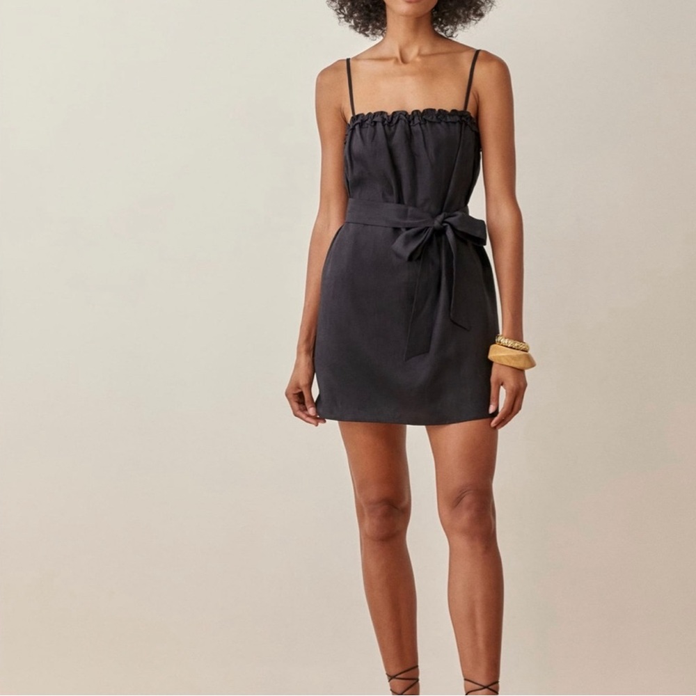 Reformation Ama Linen Dress Size Medium